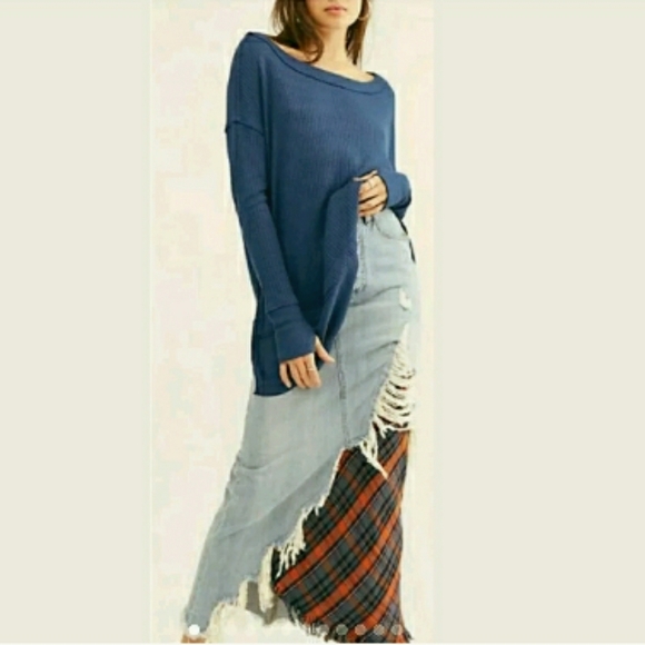 Free People North Shore Thermal Tunic Knit Top - Picture 2 of 13